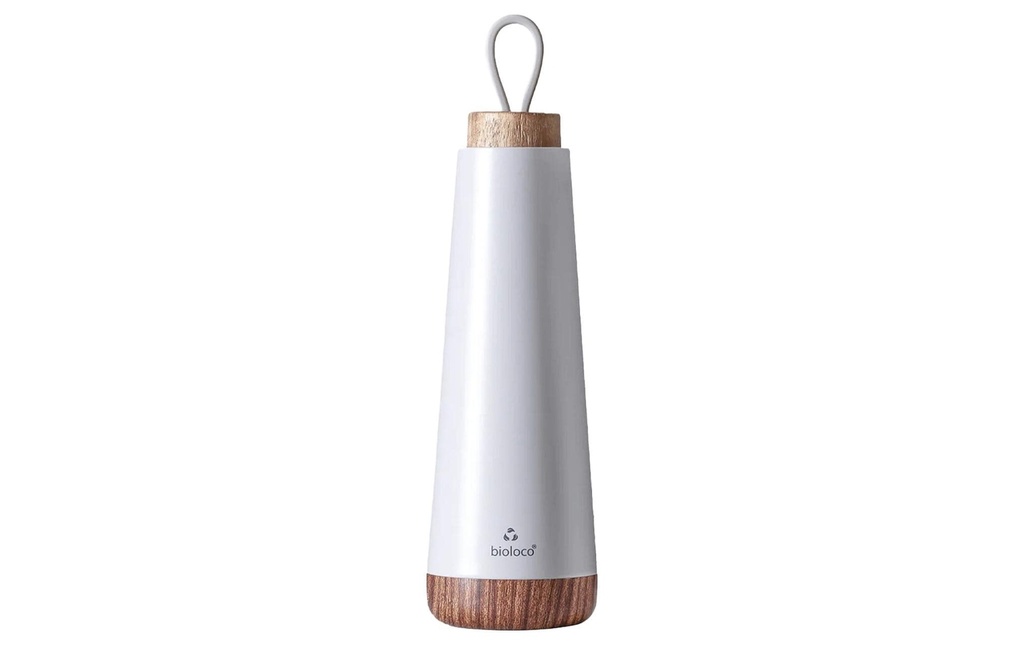 BioLoco Bouteille isotherme Boucle 500 ml, Gris clair
