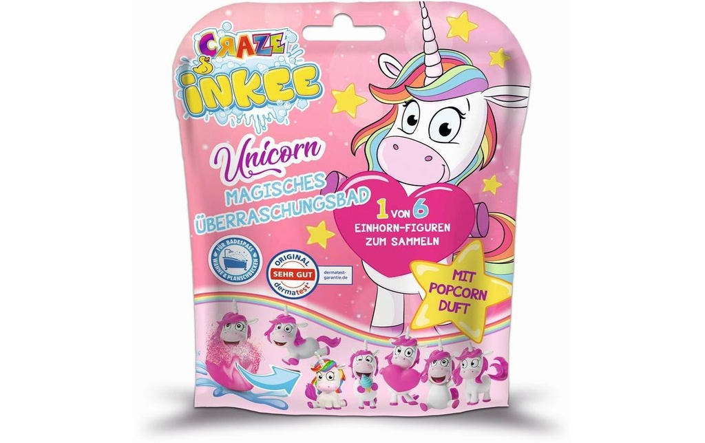 Craze Perles de bain Inkee : Avec surprise – Unicorn 1 Pièce/s