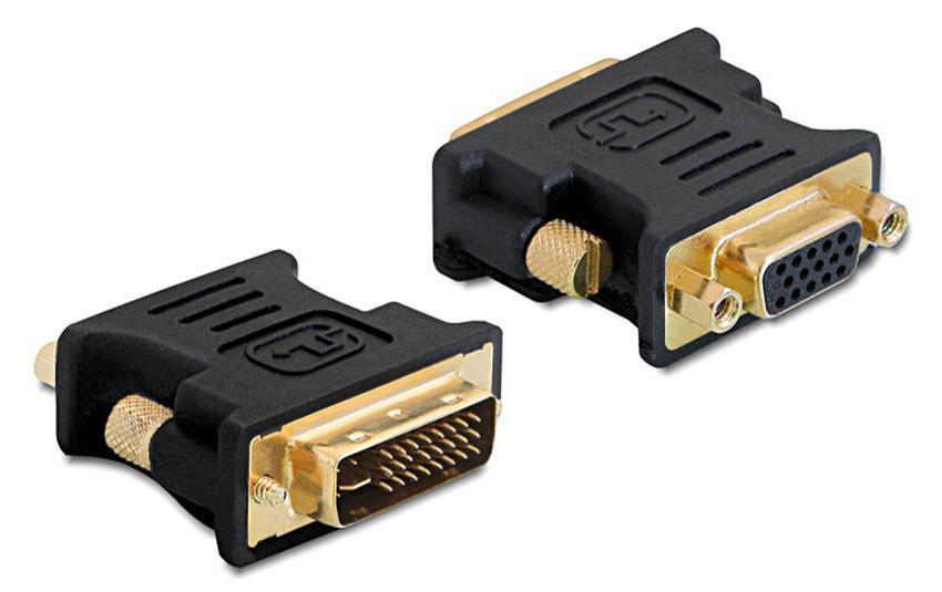 Delock Adaptateur DVI-I - VGA m-f