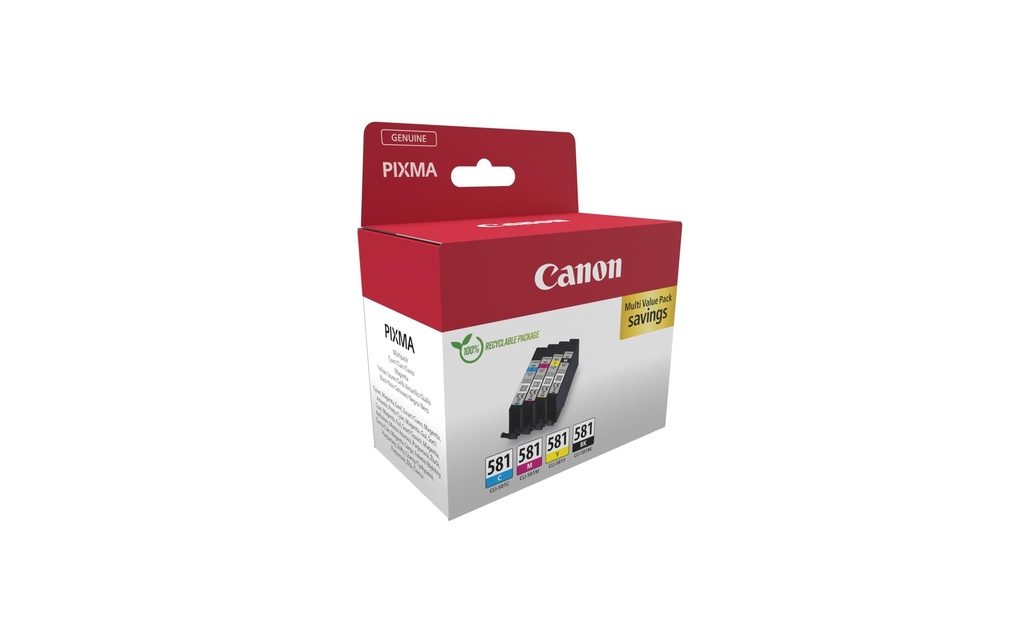 Canon Encre CLI-581 BK/C/M/Y