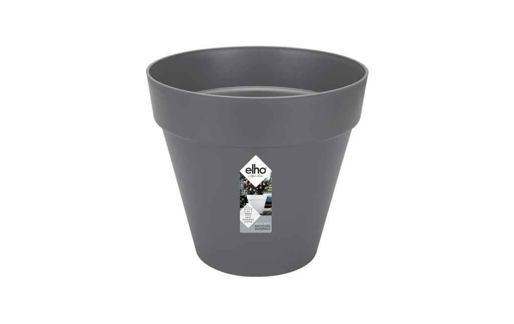Elho Pot à fleur Loft Urban Rond 69 cm Noir