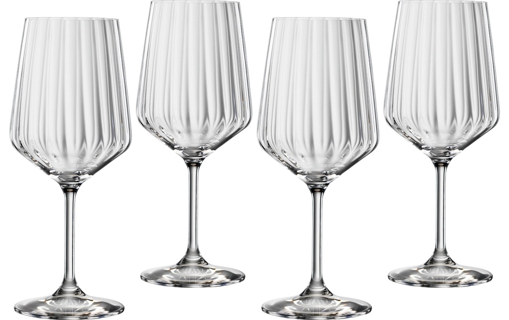 Spiegelau Verre à vin rouge Lifestyle 630 ml, 4 Pièce/s, Transparent