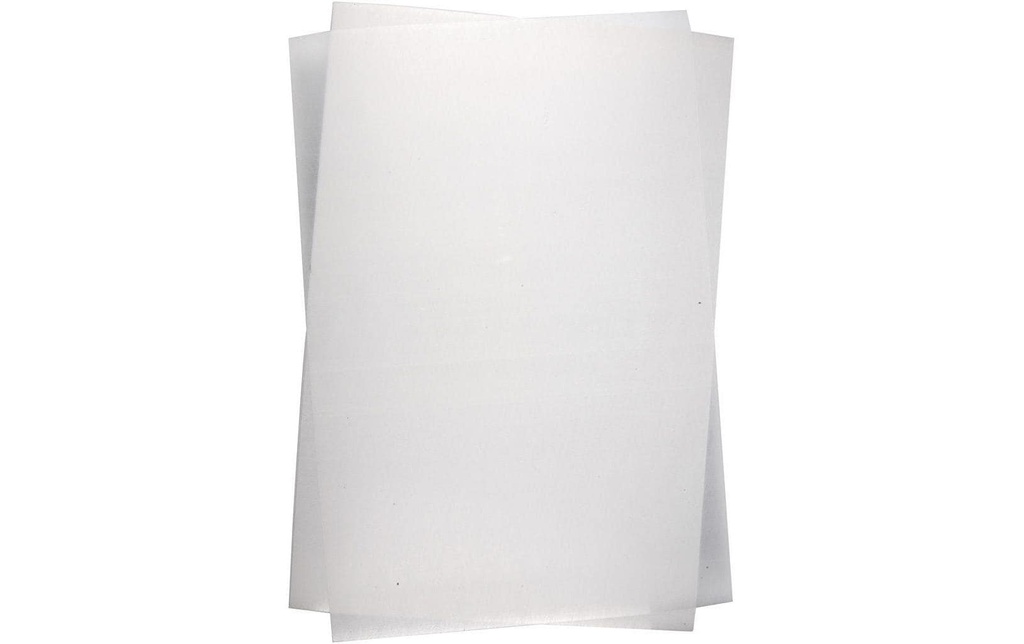 Creativ Company Film rétractable 20 x 30 cm, 100 feuilles, transparent