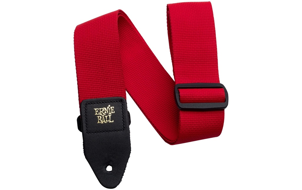 Ernie Ball Sangle de guitare Polypro Red