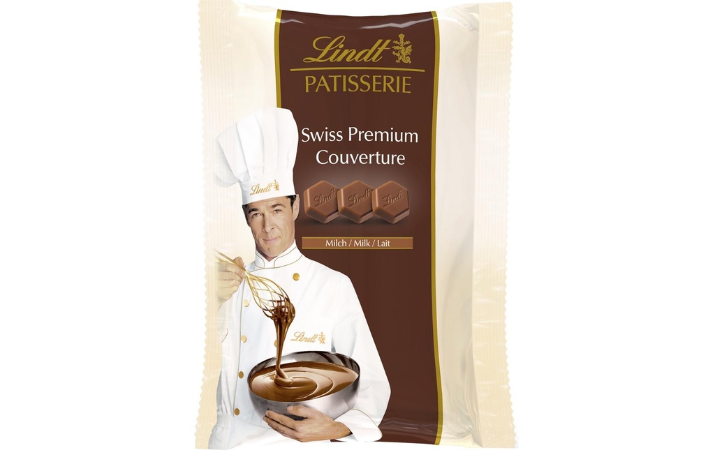 Lindt Chocolat Patisserie Milch Swiss Premium Couverture 500 g