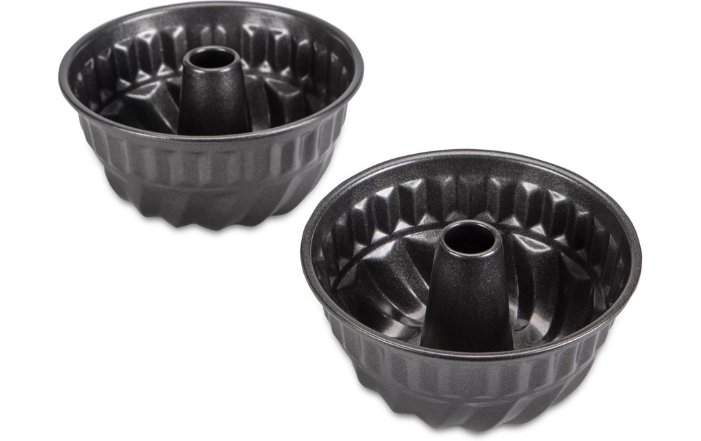 Städter Moule à Kouglof Mini set 10 x 4.5 cm, 2 pièces