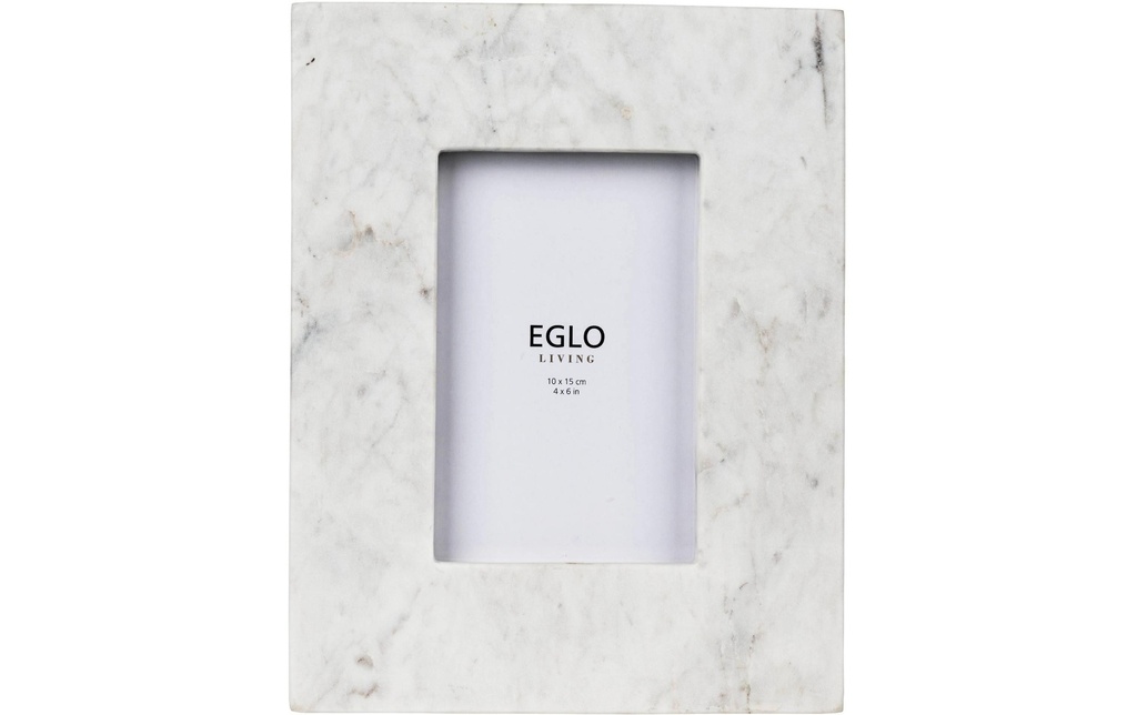 EGLO Cadre photo Siayan Blanc, 4 x 6 cm