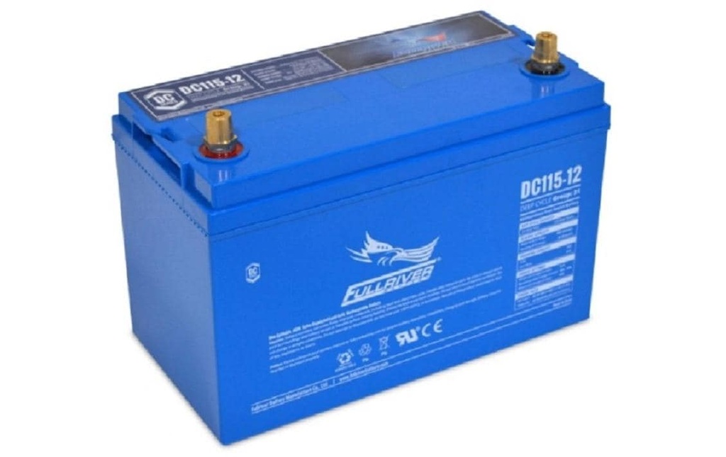 Fullriver Batterie AGM Cycle profond 12 V 115Ah