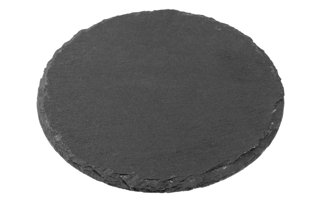 COCON Dessous-de-plat pour bougies Ø 15 cm, ardoise, noir