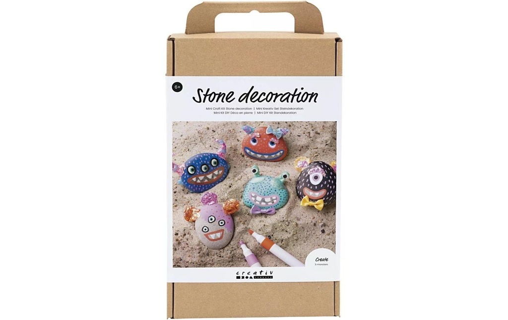 Creativ Company Kits de bricolage Décoration en pierre