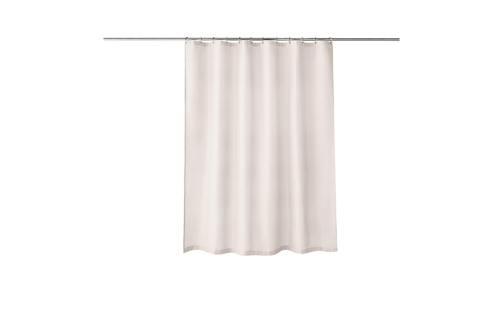 Kleine Wolke Rideau de douche Griglia 180 x 200 cm, Laine blanc
