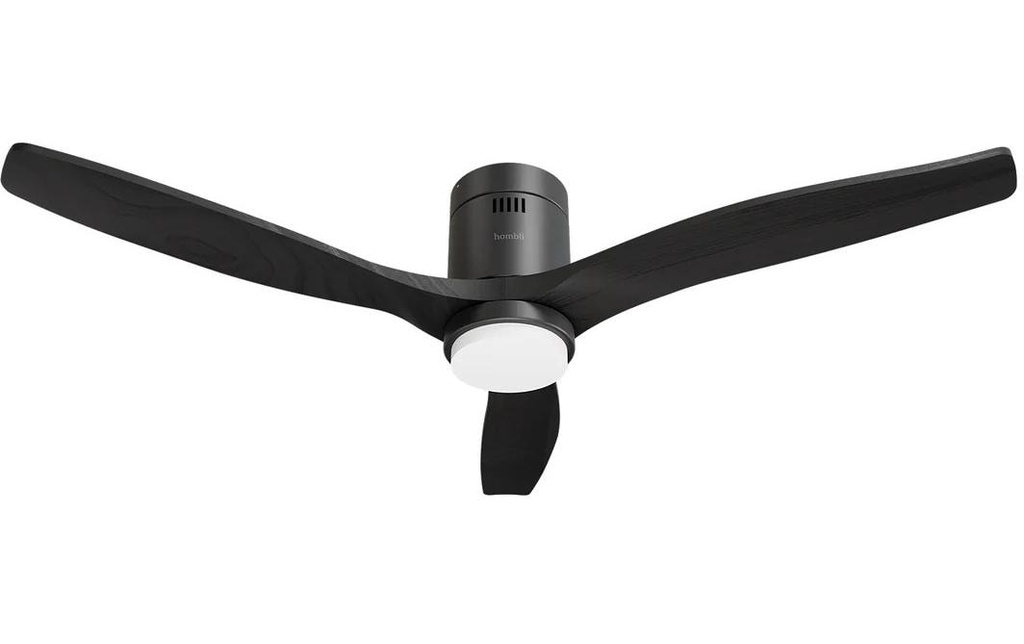 hombli Ventilatore a soffitto 1320 mm, Noir