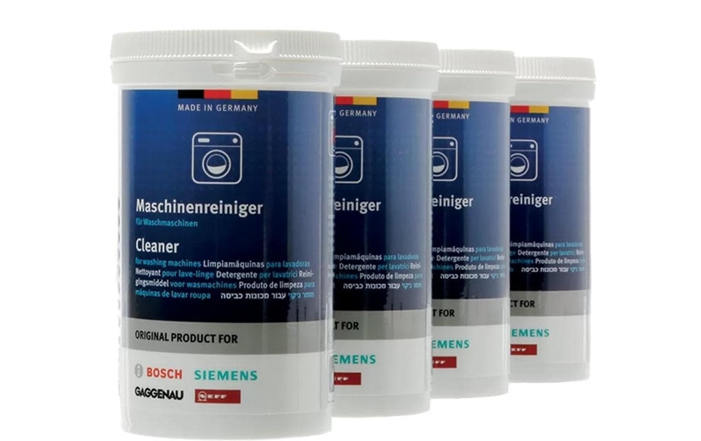 Siemens Nettoyant pour machines Lave-linge 4 x 200 g