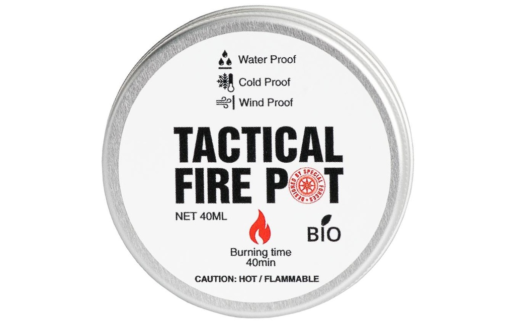 Tactical Foodpack Gel combustible Tactical Fire Pot