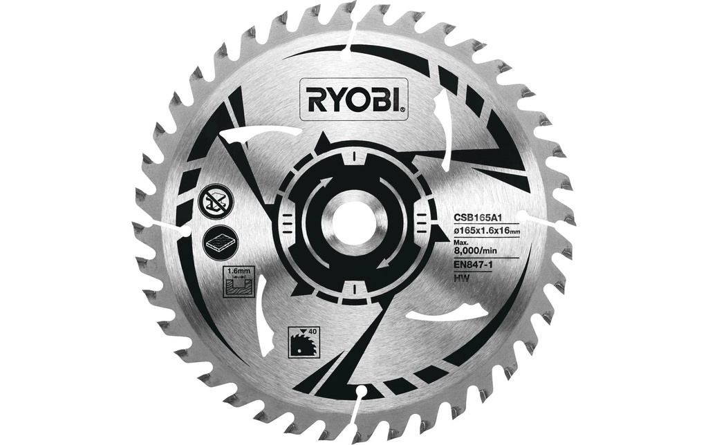 RYOBI Lame de scie CSB165A1