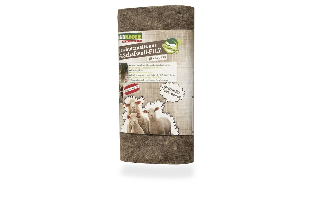 Windhager Tapis en laine de mouton 200 x 38 cm