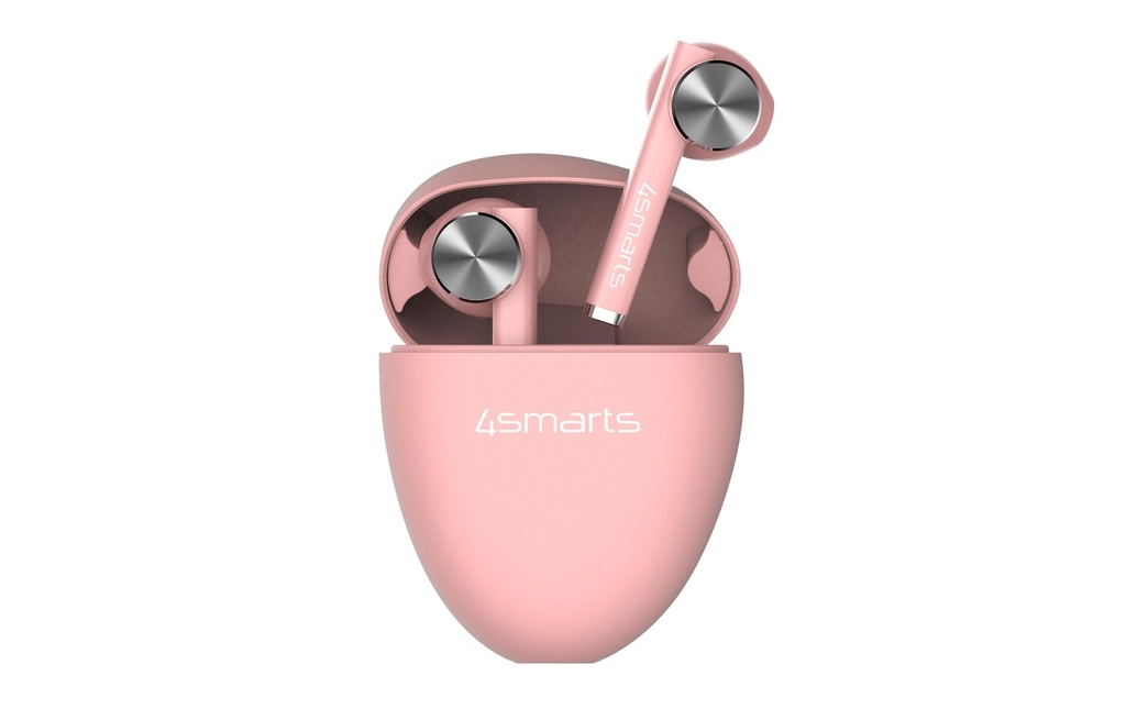 4smarts Écouteurs True Wireless In-Ear Pebble Rose