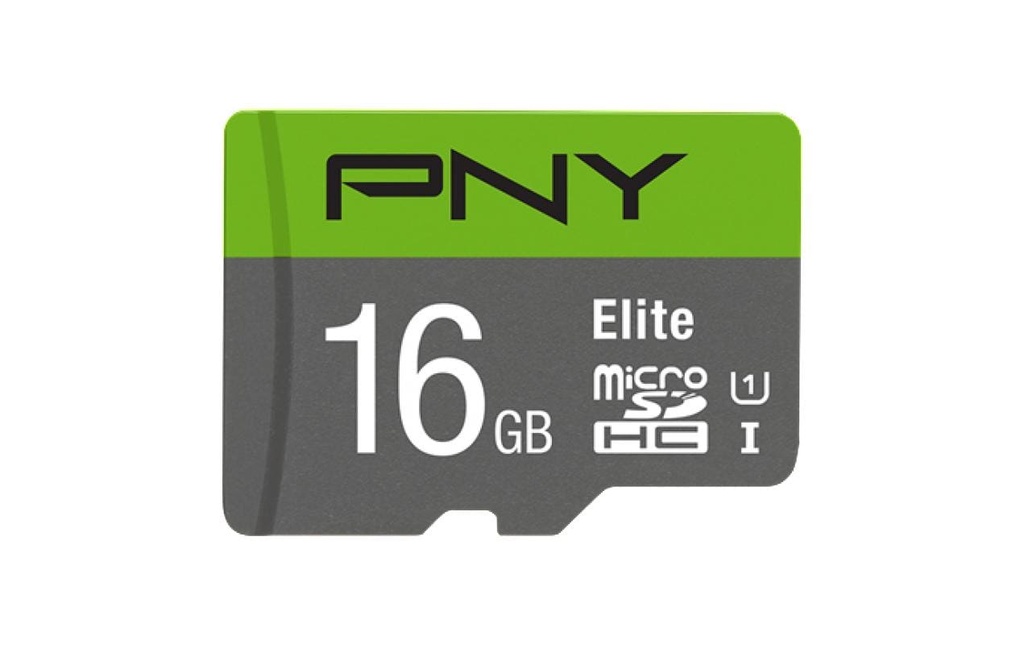 PNY Carte microSDHC Elite UHS-I U1 16 GB