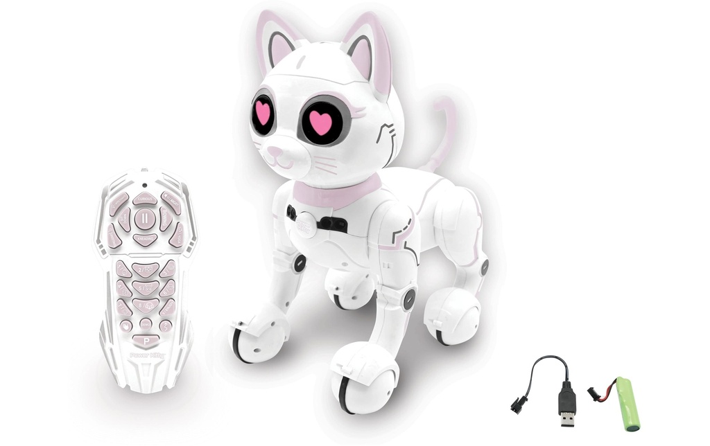 Lexibook Robot chat Power Kitty Blanc Rose