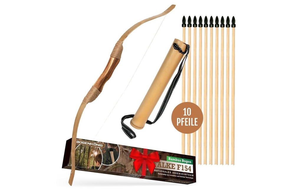 Bogenkönig Kit de tir à l'arc 10 pièces