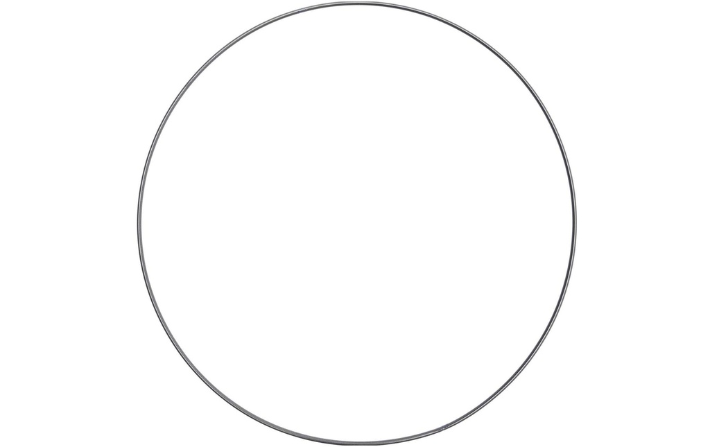 Rico Design Anneau métallique 30 cm anthracite 1 Pièce/s