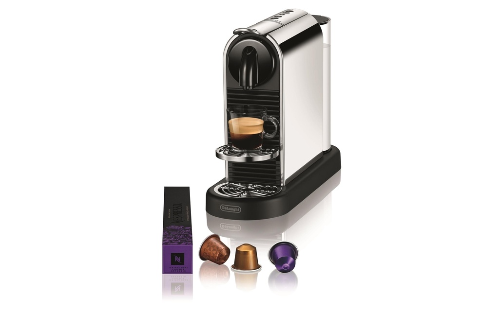De'Longhi Machine à café Nespresso CitiZ Platinum EN220.M Argent