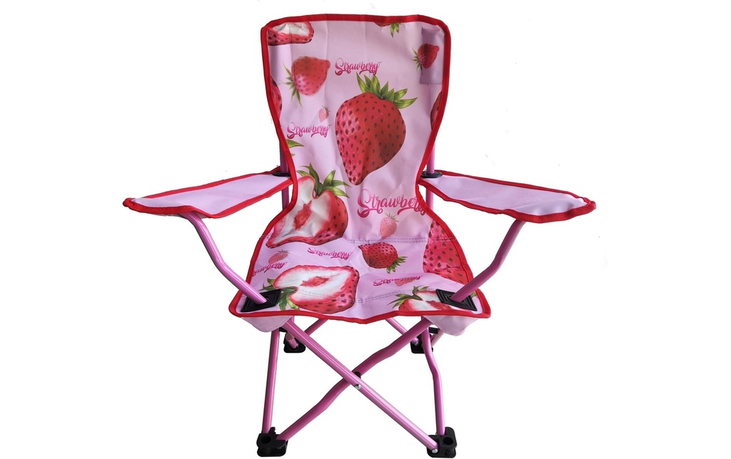KOOR Chaise de camping Fraise