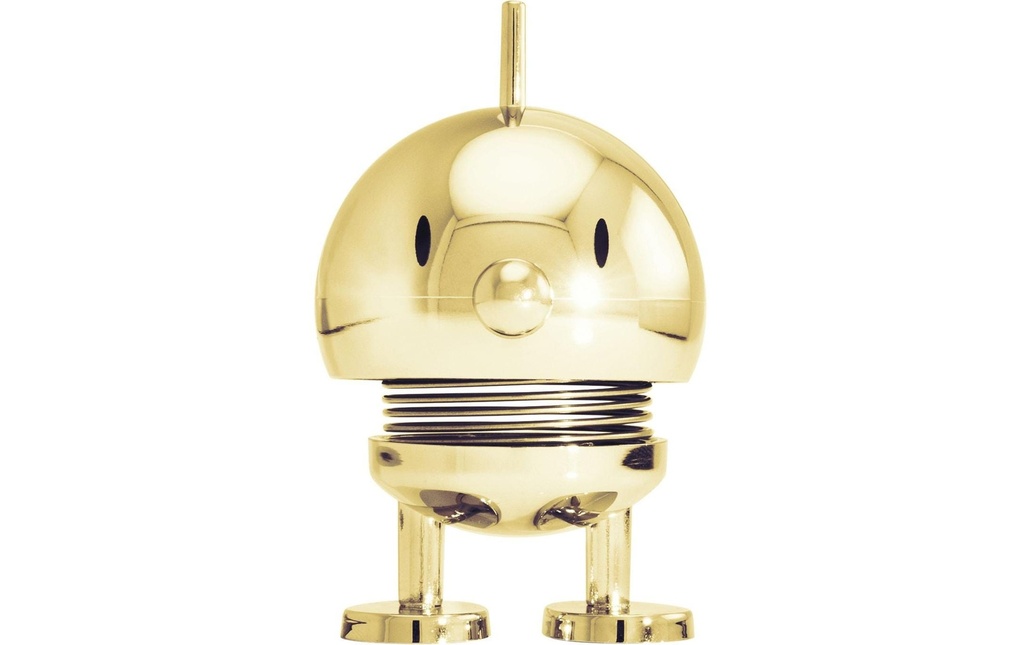Hoptimist Objet à exposer Bumble Classic S 7.6 cm, Doré