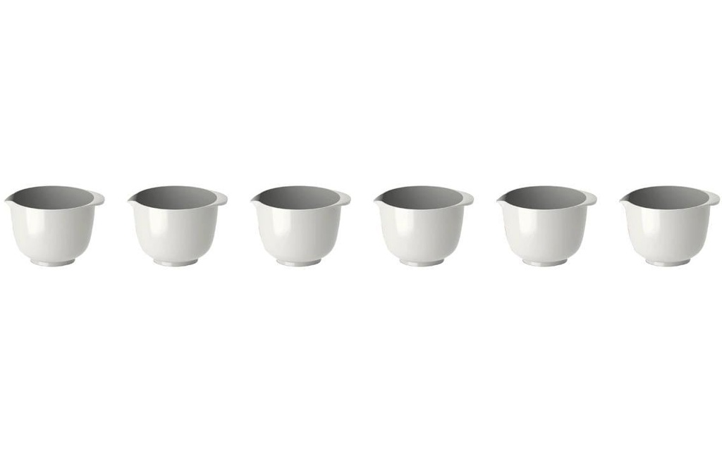 Rosti Coquetier MiniBowl Margarethe Lot de 6, Blanc