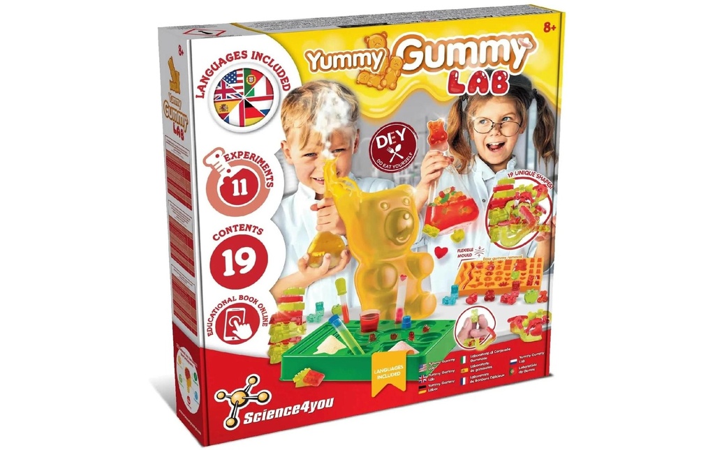 Science4you Boîtes d’expérimentation Yummy Gummy