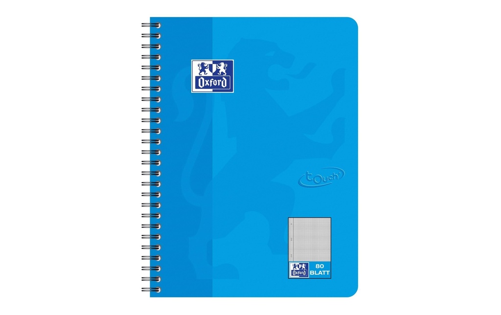 [266086488] OXFORD Bloc collège Touch B5 5mm bleu (160 pces)