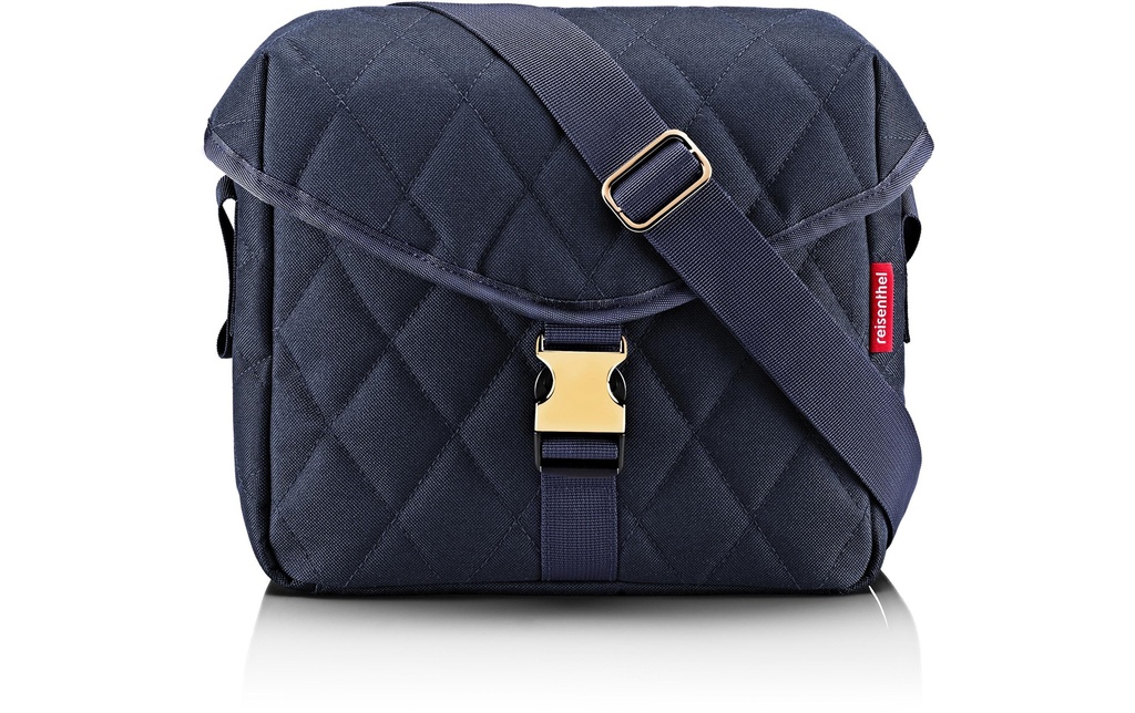 Reisenthel Sac à bandoulière Saddle Bag M Rhombus Midnight Gold