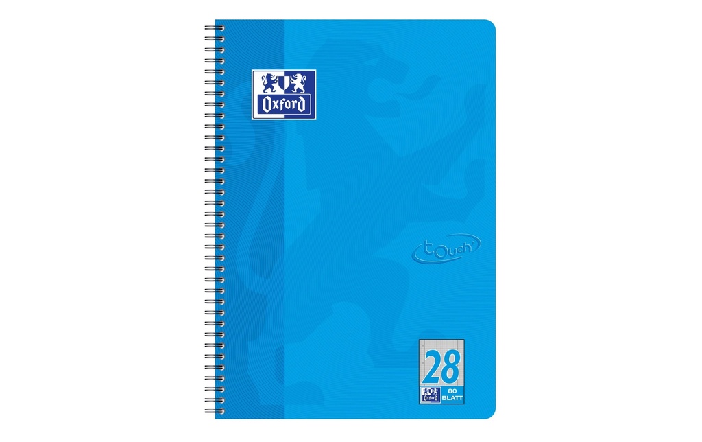 [266086497] OXFORD Bloc collège Touch A4 L28 bleu (160 pces)