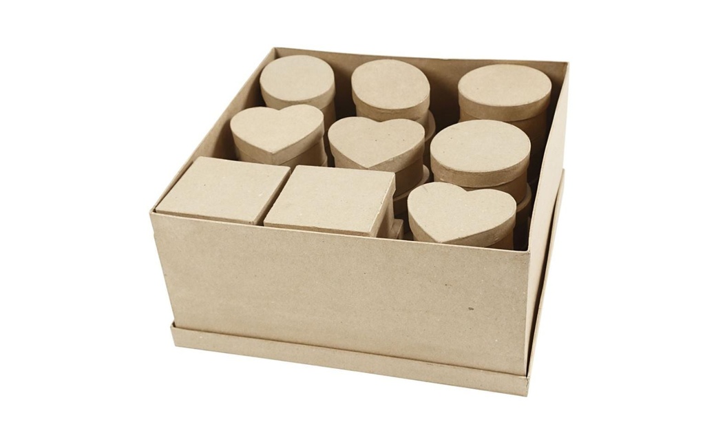 Creativ Company Boîte en carton 10-12 cm 28 Pièce/s