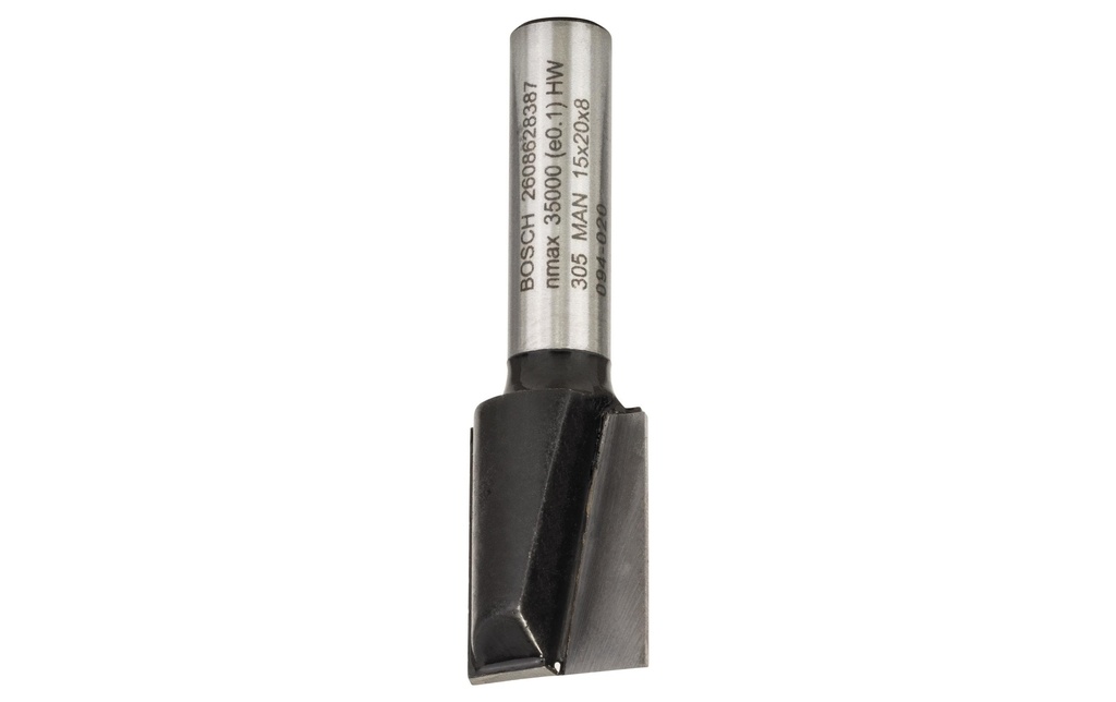 Bosch Professional Fraise à rainurer Standard for Wood D1 15 mm, L 19.6 mm, G 51 mm