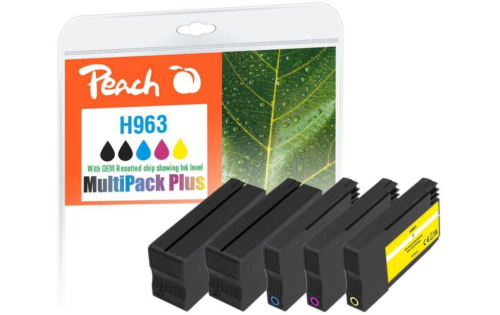 Peach Encre HP No. 963 Multi-Pack Plus C/M/Y/BK