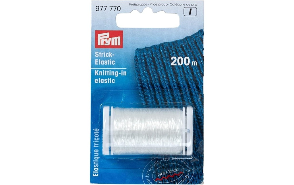 Prym Fil élastique La corde, 200 m, transparent