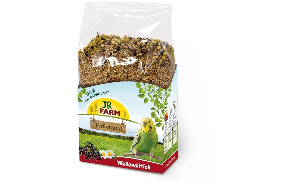 JR Farm Nourriture pour oiseaux d'ornement Perruche individuelle, 1 kg