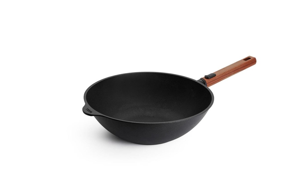 Woll Wok Eco Logic QXR 30 cm, avec poignée amovible