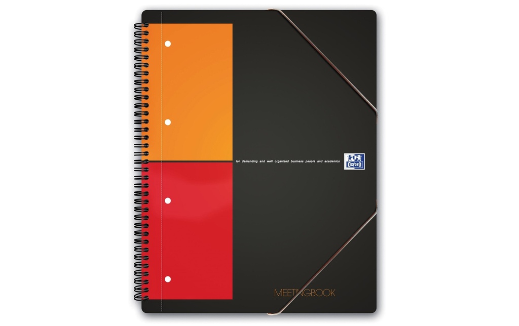 [266100362] OXFORD Meetingbook A4+ 5mm quadr.gris (160 pces)