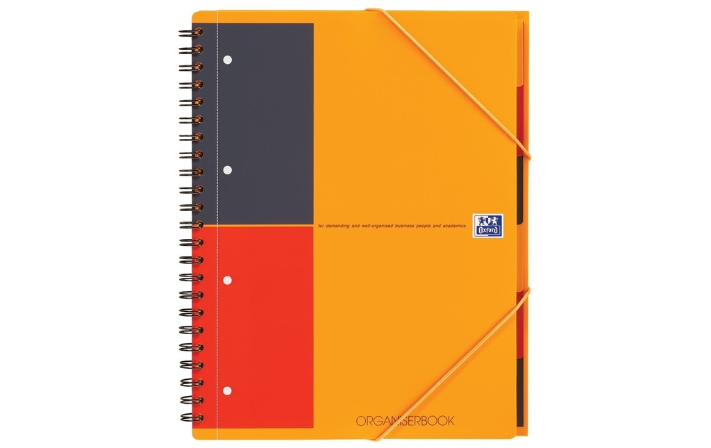 OXFORD Organiserbook A4+ 6mm lign.ora (180 pces)