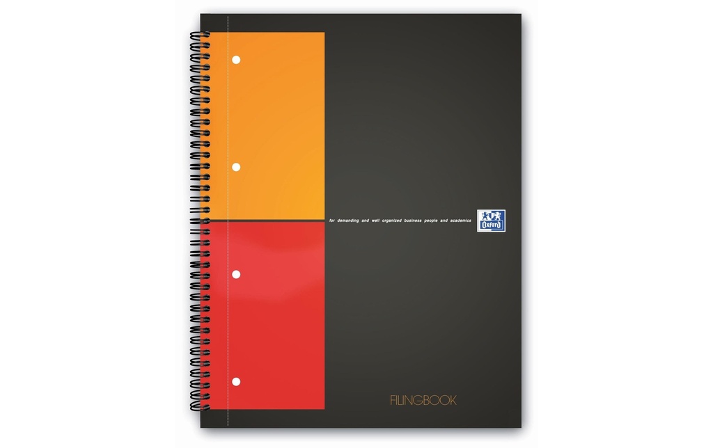 [266100739] OXFORD Filingbook A4+ 5mm quadr.gris (200 pces)