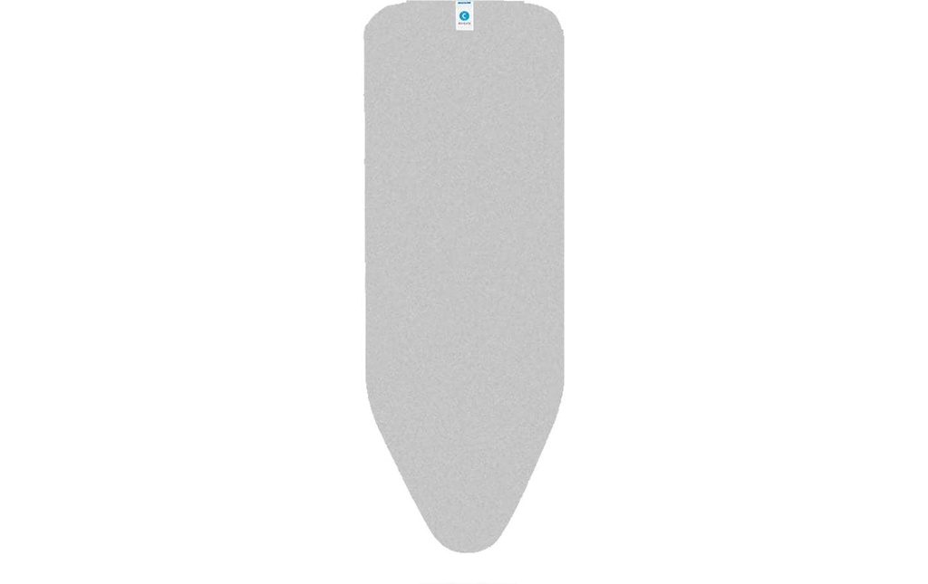 Brabantia Housse de planche à repasser C 124 x 45 cm Argenté