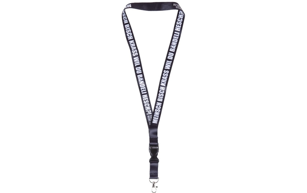 Swissmeme Lanyard «Bisch Krass ?