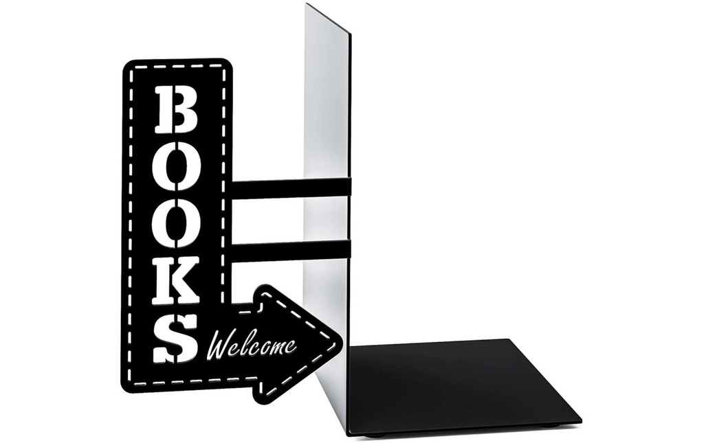 Trendform Serre-livres Bookshop Noir