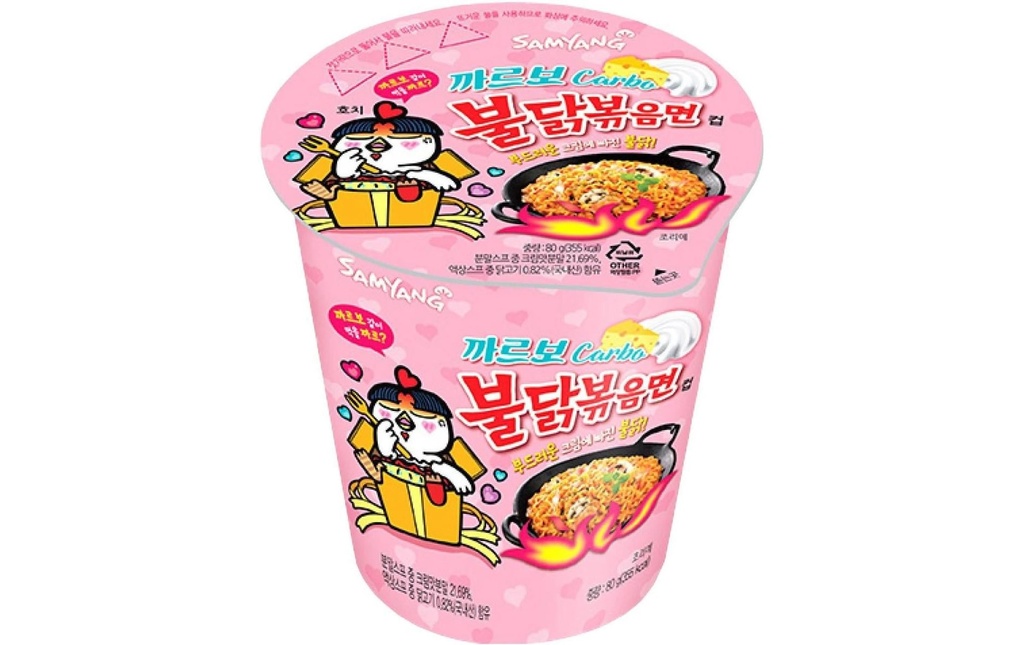BULDAK Ramen Samyang Buldak Carbonara (80 pces)