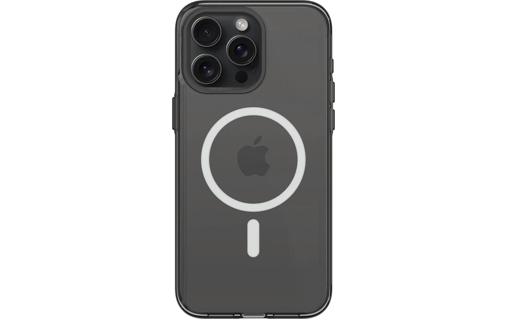 Rhinoshield Coque arrière JellyTint MagSafe iPhone 15 Pro Max Ash Black