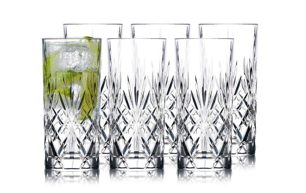 Lyngby Verre Melodia 360 ml, 6 Pièce/s, Transparent