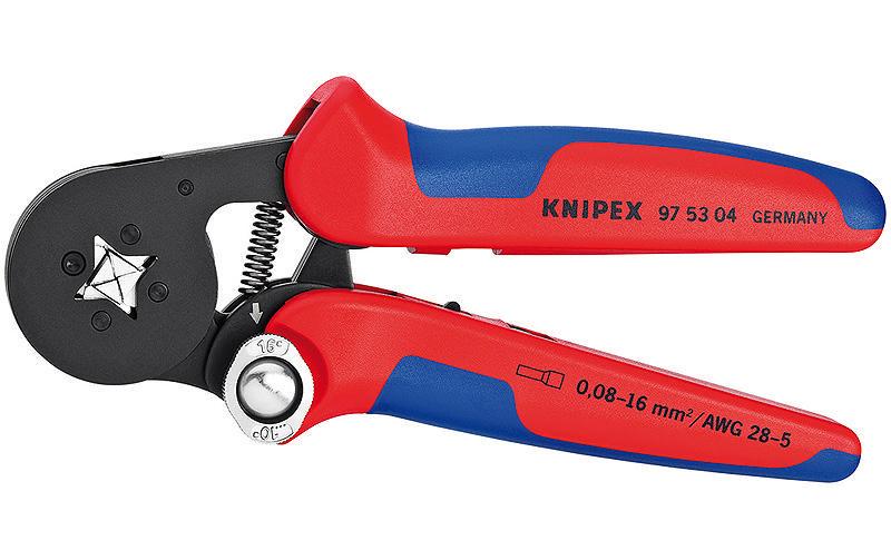 Knipex Pince à sertir 180 mm autoréglable