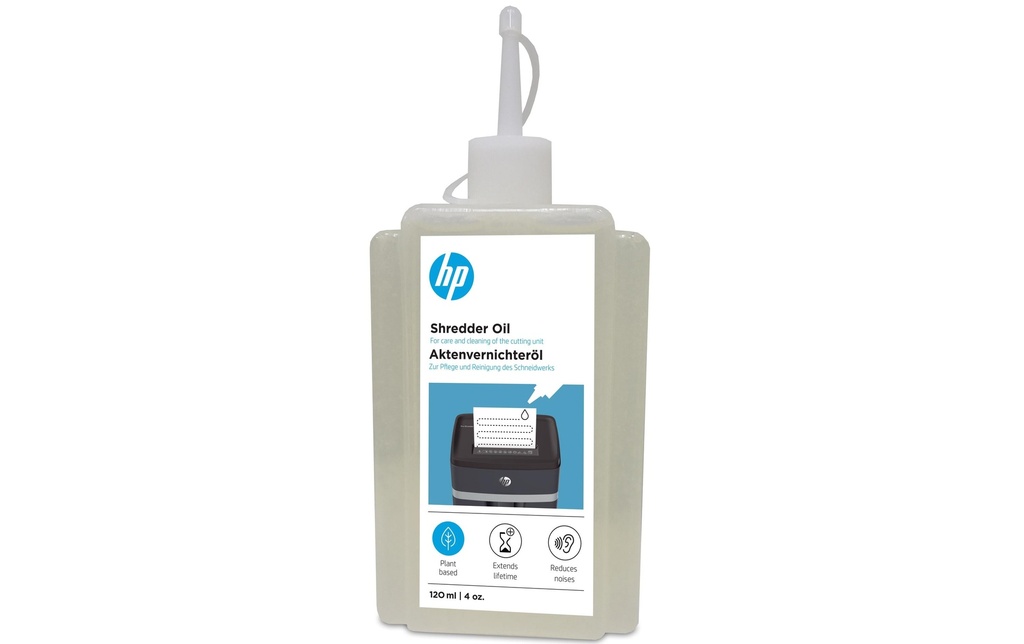 HP Huile spéciale pour déchiqueteuse de documents